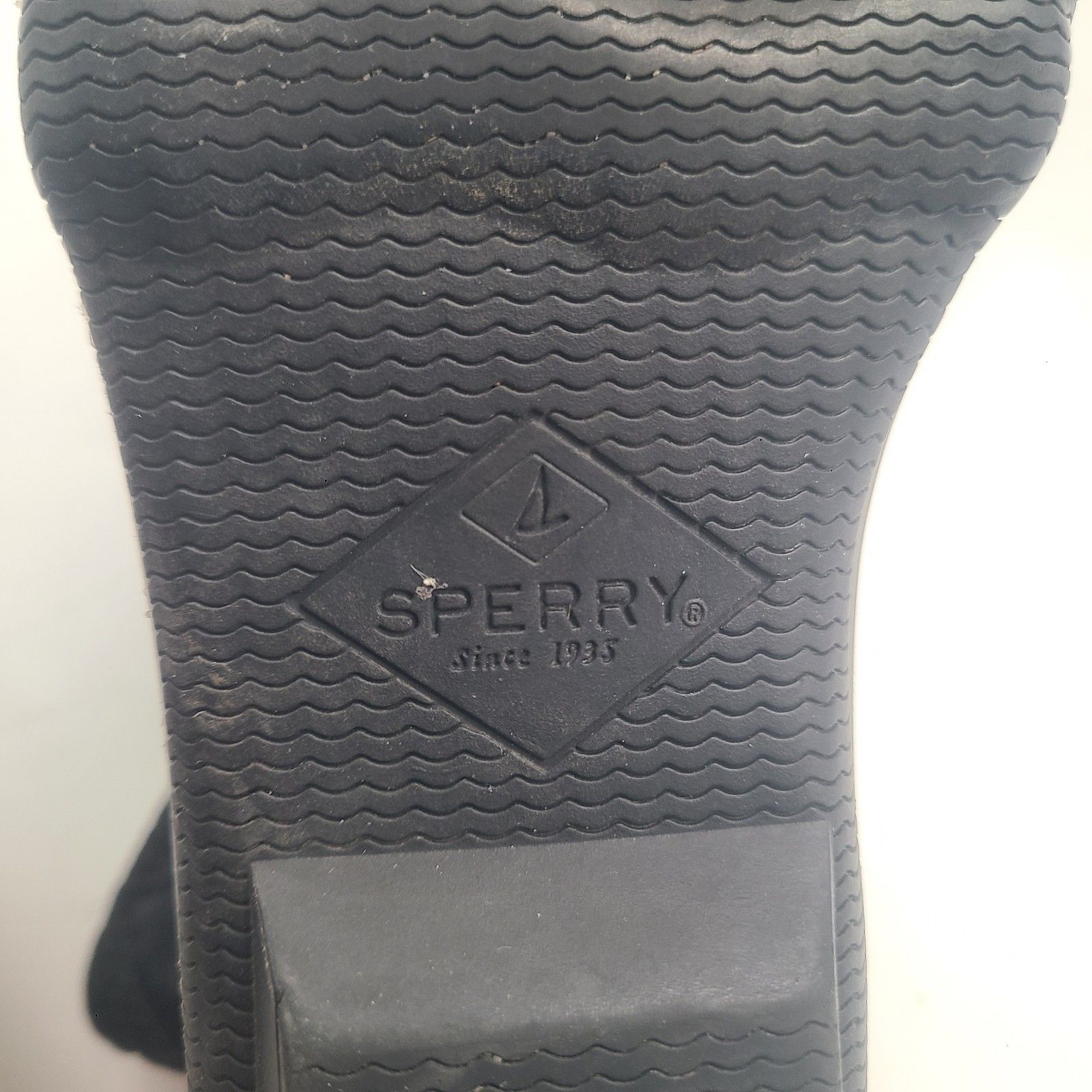 Sperry Women's Saltwater Seacycled Nylon Rain Snow Booties Black 7.5 Sts85654 — image 7 of 8